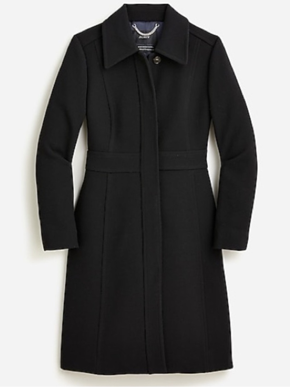J Crew New Lady Topcoat in Italian double-cloth